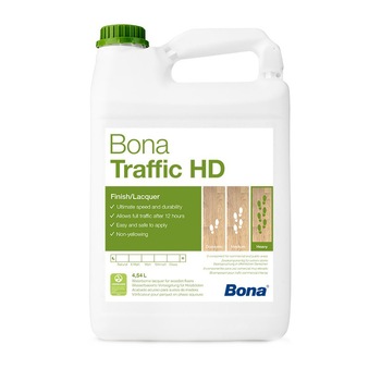 Lac parchet bicomponent trafic extrem Bona Traffic HD Satinat 4.54 Litri